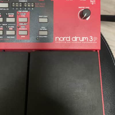 Nord Drum 3P 6-Channel Modeling Percussion Synthesizer 2016 - Present - Red image 4