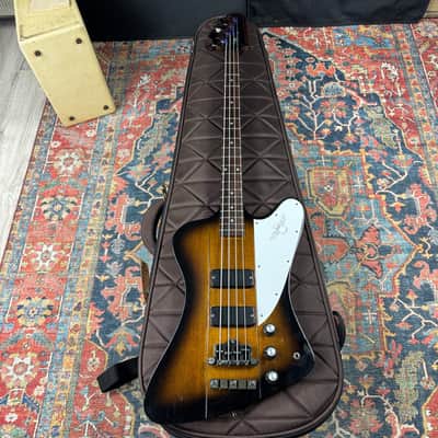 Greco TB75 Thunderbird Bass Fujigen Gibson Pickups Flatwounds 1988 - MOD image 12
