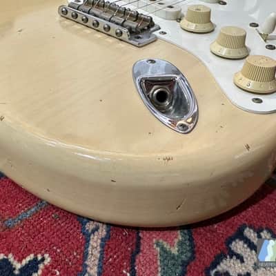 Fender Custom Shop '50s Cunetto Relic Stratocaster 1999 Blonde image 7