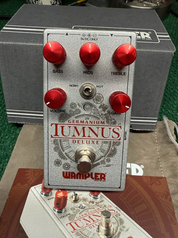 Wampler Germanium Tumnus Deluxe 2024 - Silver image 1