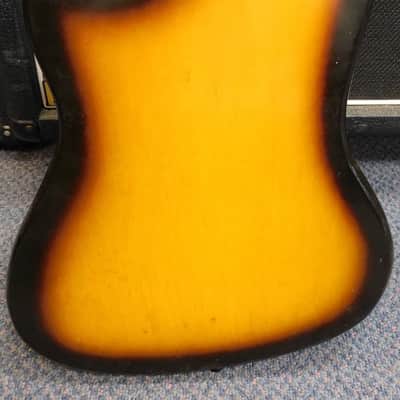 Vintage 1965 Harmony H15 Bobcat Electric Guitar & Original Case image 5