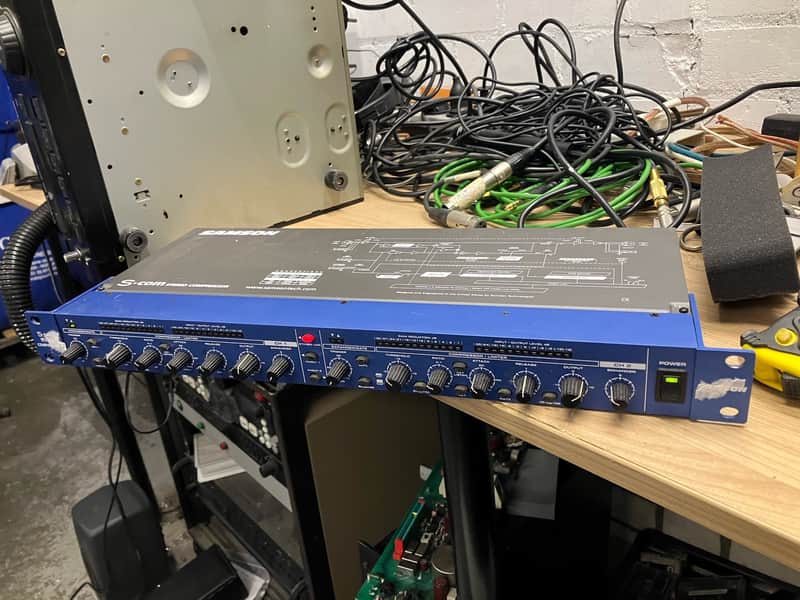 Samson S-Com 4 S Class 4-Channel Compressor/Gate 2010s - Blue image 1