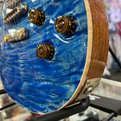 PRS 40th Anniversary McCarty SC56 Singlecut Electric Guitar, Faded Blue Jean with Case image 12