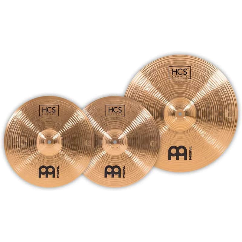 Meinl HCS1418+14C HCS Basic Box Set 18/14" 2pc Cymbal Pack image 1