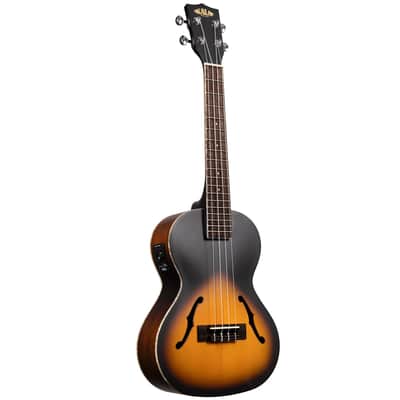 Kala Brand Archtop Sunburst Tenor Electro Ukulele KA-JTE/2TS image 2