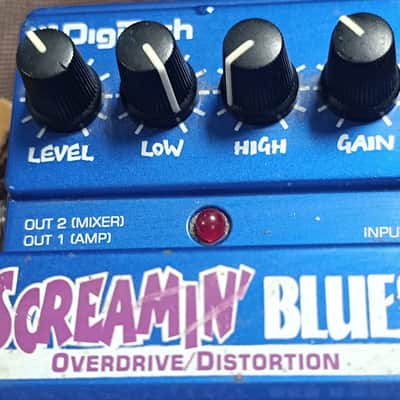 DigiTech Screamin' Blues OVERDRIVE 1990s - Blue image 7