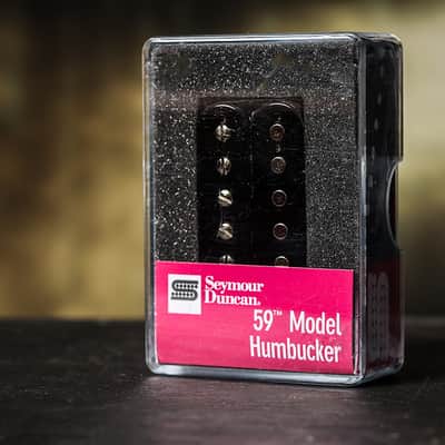Seymour Duncan SH-1N 59 Model 4 Conductor Neck Black PAF Les Paul Pickup image 1