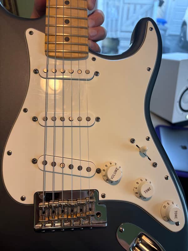 Fender American Standard Stratocaster 2011 - Charcoal Frost Metallic image 1