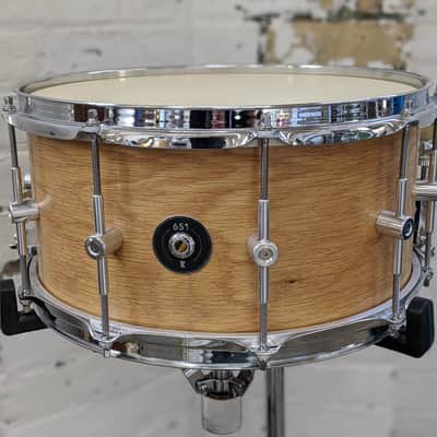 651 Drums 6.5x14 Oak "Layers of Wood" Snare Drum image 1