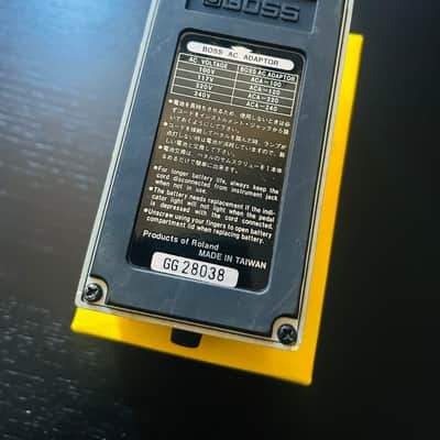 BOSS SD-1 Super OverDrive 1994 Black Label with Box - Vintage Taiwan image 4