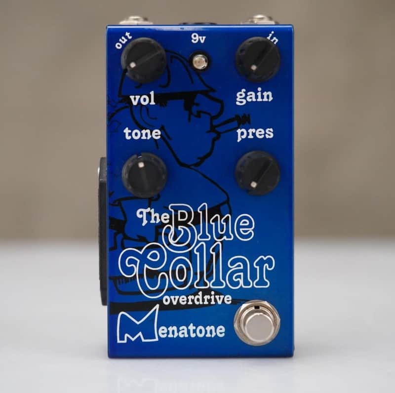 Menatone The Blue Collar Overdrive Guitar Effects Pedal #58792 image 1