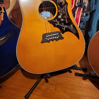 Epiphone Excellente Acoustic Guitar, Antique Natural Aged Gloss image 4
