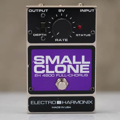 Electro-Harmonix EHX EH4800 Small Clone Full Chorus Effects Pedal #58790 image 1