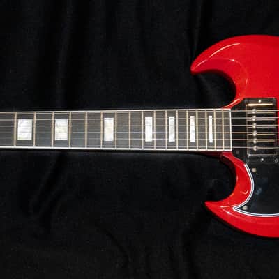 Gibson SG Custom Lefty M2 Measure 2024 - Cardinal Red image 4