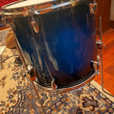 Yamaha Stage custom 14x13- Deep Blue Sunburst image 2
