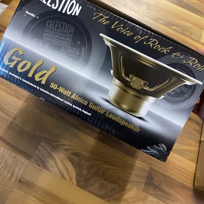 Celestion Gold G12 Alnico T5472 12" 15 Ohm 50W Guitar Speaker - Made In England image 4