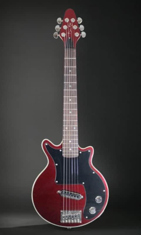Brian May Mini May Guitar Metallic Antique Cherry Upgrade Model