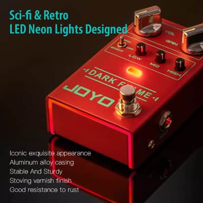 JOYO R-17 Distortion Pedal High Gain Metal Pedal Suit for Riff or Solo Play, FREE PICK + HOLDER+ FREE SHIP USA image 13
