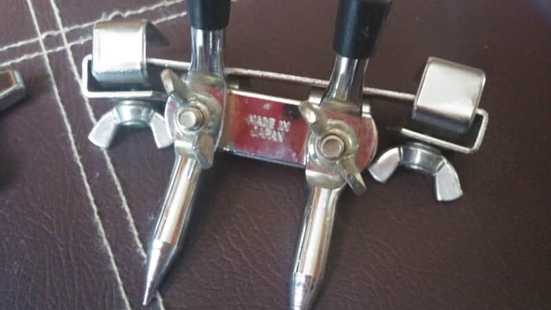 VINTAGE Pearl Bass Drum Anchor LUDWIG Ringo Style 60s 70s BEAUTIFUL SHAPE image 1