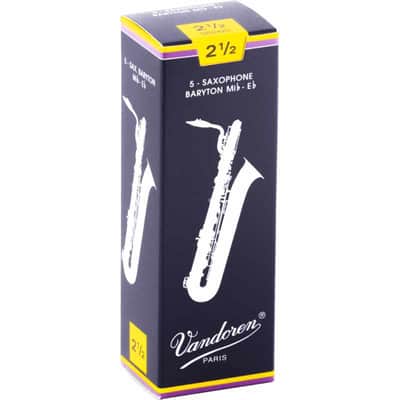 Vandoren SR2425 Anches saxophone baryton Traditionnelles force 2,5 image 1
