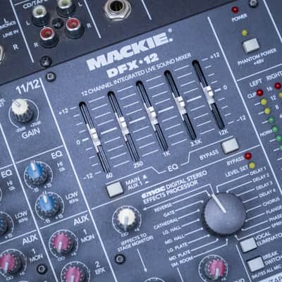 Mackie DFX12 12x2 Analog Mixer with Effects DFX-12 Mixing Console EFX U284655 image 4