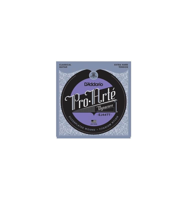 D'Addario EJ44TT ProArte Dynacore Classical Guitar Strings Titanium Trebles Extra-Hard Tension image 1