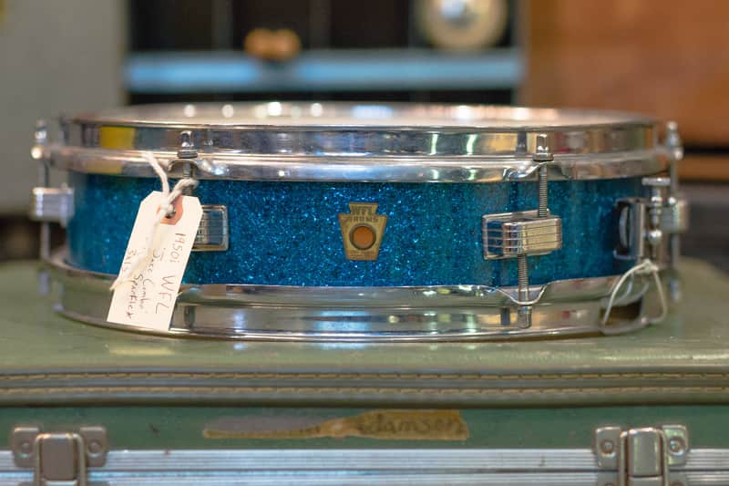 WFL No. 905 Be-Bop 3x13" 6-Lug Piccolo Snare Drum 1949 - 1959 image 2
