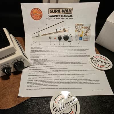 Fulltone SUPA-WAH 2022 - White image 24