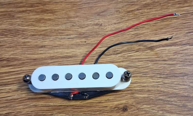 Fender 016730 Strat pickup 1989 - White image 1
