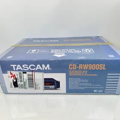 Tascam CD-RW900SL CD Recorder/Player 24-bit A/D and D/A converters image 1
