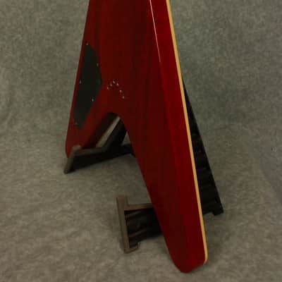 Used Dean V Chicago Flame Electric Guitar with Case image 7