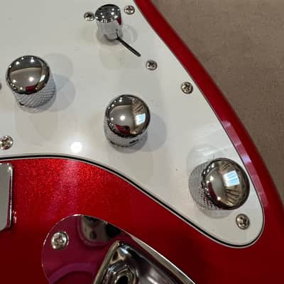 Buzz Feiten Supernova Electric Guitar - Red Excellent Condition image 22