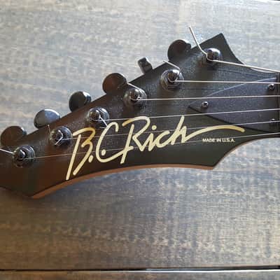 BC Rich Warlock LEFT Handed USA Custom Shop 1987 White Pearlescent image 13