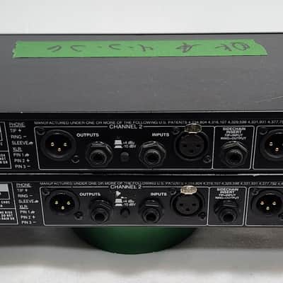 dbx 166XL Stereo Compressor / Limiter / Gate 2000s - Black image 6