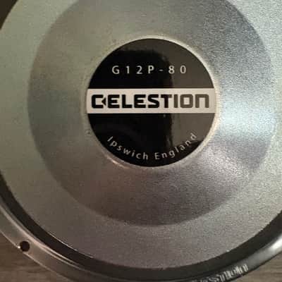 Celestion G12P-80 Seventy 80 12" 80-Watt 8ohm Guitar Amp Speaker 2020s - Silver image 2