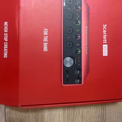 Focusrite Scarlett 18i8 3rd Gen USB Audio Interface 2019 - Present - Red / Black image 6