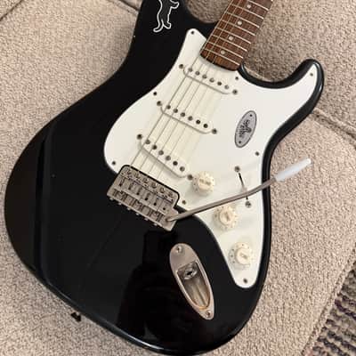 Maybach Stradovari S61 - Black White Guard Aged - | Boutique Reissue Stratocaster Guitar Swamp Ash Body Amber Pickups | CoA OHSC image 3
