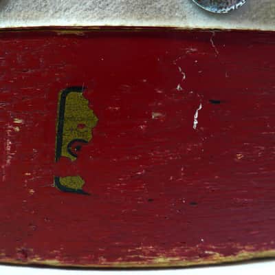 Ludwig 1930's Vintage School Tambourine with Hand Drum image 9