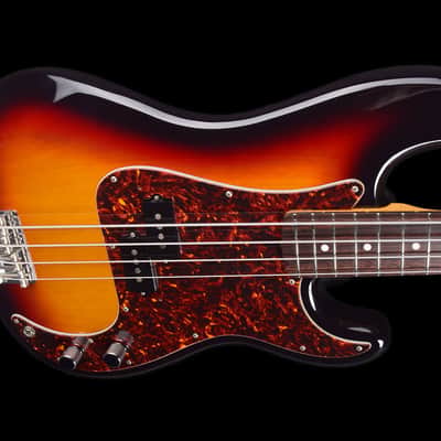 Fender Japan Precision Bass PB-62 2004 - 3-Tone Sunburst image 4