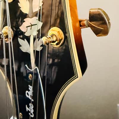 2003 MIK Epiphone Joe Pass Emperor II – Unsung Korea – Vintage Sunburst – OHSC image 5