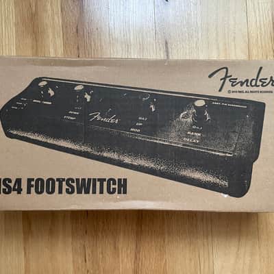Fender 008-0996-000 MS4 Mustang 4-Button Footswitch with 1/4" Jack 2010s - Black image 2