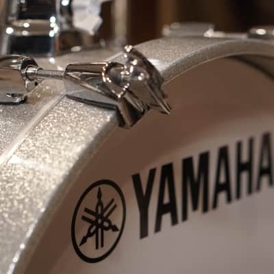 Yamaha 12/14/18" Absolute Hybrid Maple Bop Kit - Silver Sparkle image 4