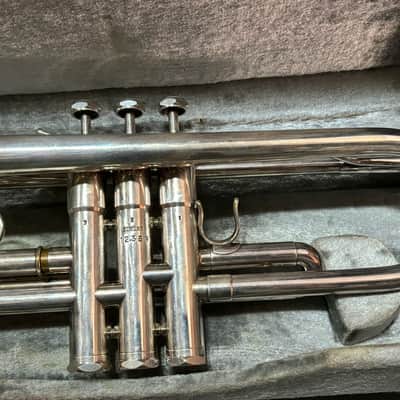 Schilke B3 Professional Silver Trumpet w Case image 6