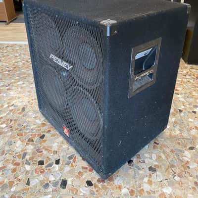 Peavey 410 TVX 300-Watt 4x10" Bass Speaker Cabinet with Horn Tweeter 2000s - Black image 3