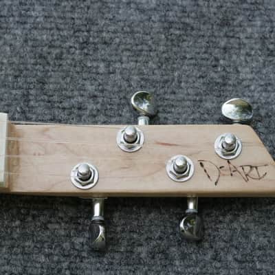 Four Kicks Mule Kick Acoustic Cigar Box Ukulele by D-Art Homemade Guitar Co. image 4