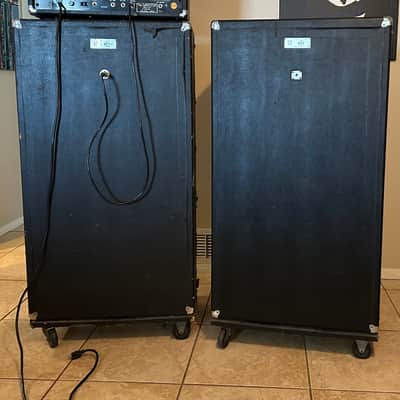 Ampeg SVT "Blue Line" 300-Watt C. 1971 - 2 Matching Cabs 5 S/N's Apart image 2