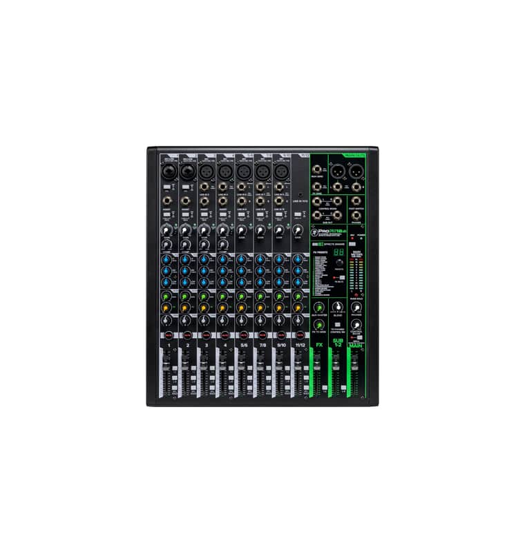 Mackie ProFX12v3 Professional USB Mixer, 12-Channel, Open Box (Like New) image 1