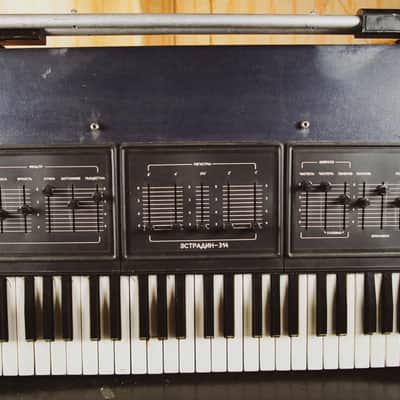 ESTRADIN Solaris ussr analog synthesizer organ rare vintage 314 image 1