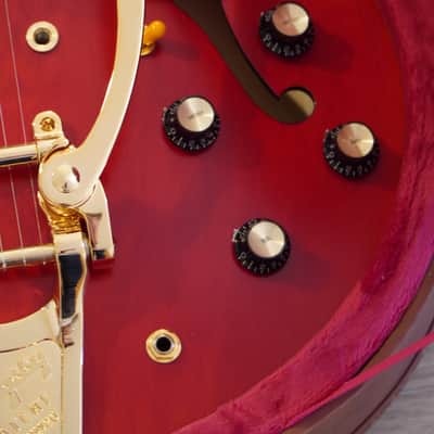 Epiphone "Inspired by Gibson Custom" '59 ES-355 With Bigsby 2025 - Present - Cherry Red Inspired by Noel Gallagher image 4