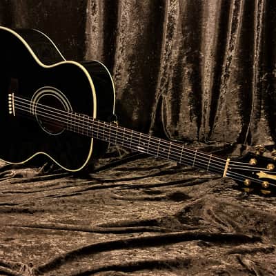 Guild JF30 Black Maple Jumbo Archback Westerly Built 1996 Guild Acoustic Electric w/ Original Case image 2